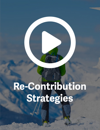 Re-Contribution Strategies